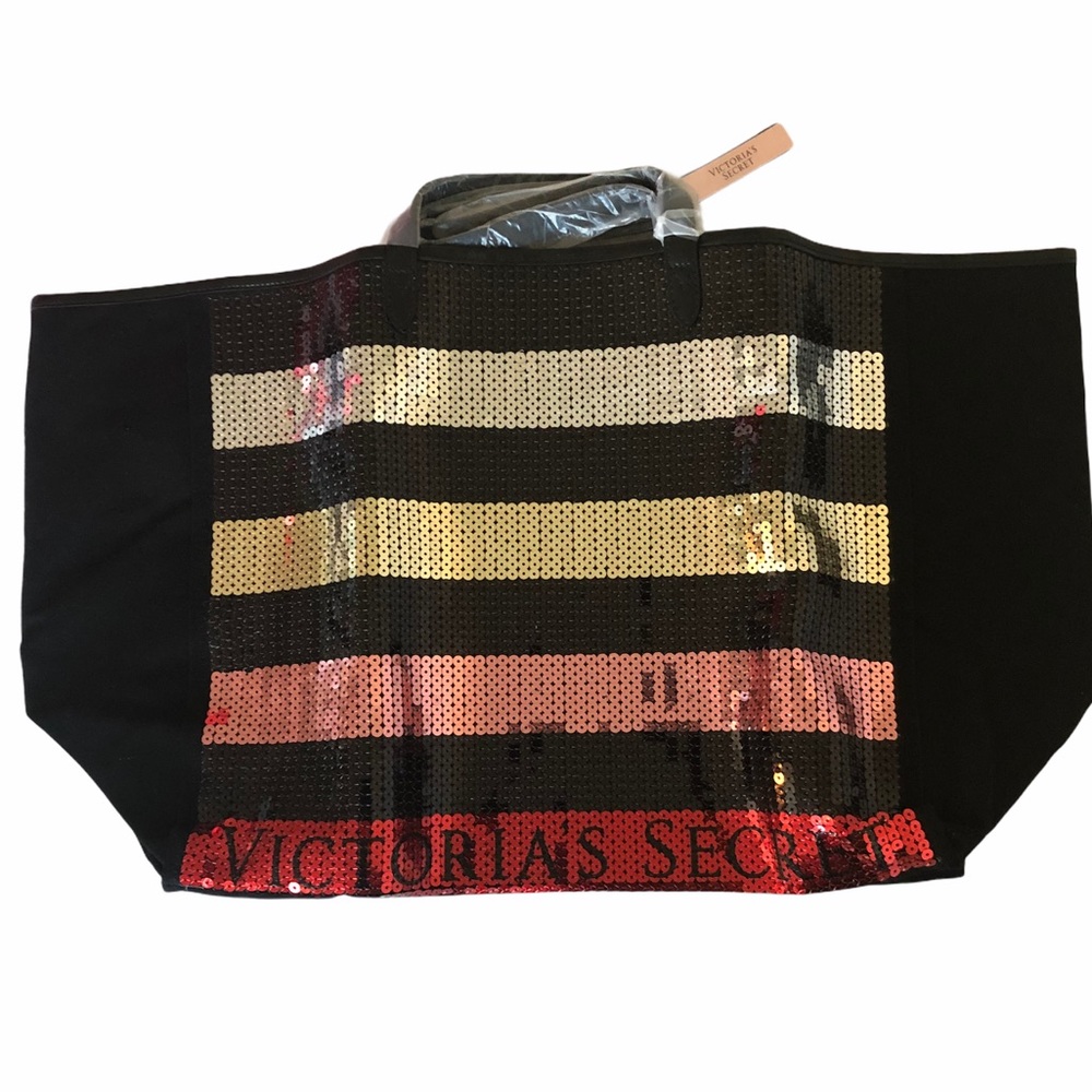 NWT VICTORIA SECRET TOTE W/POUCH - Picture 2 of 7